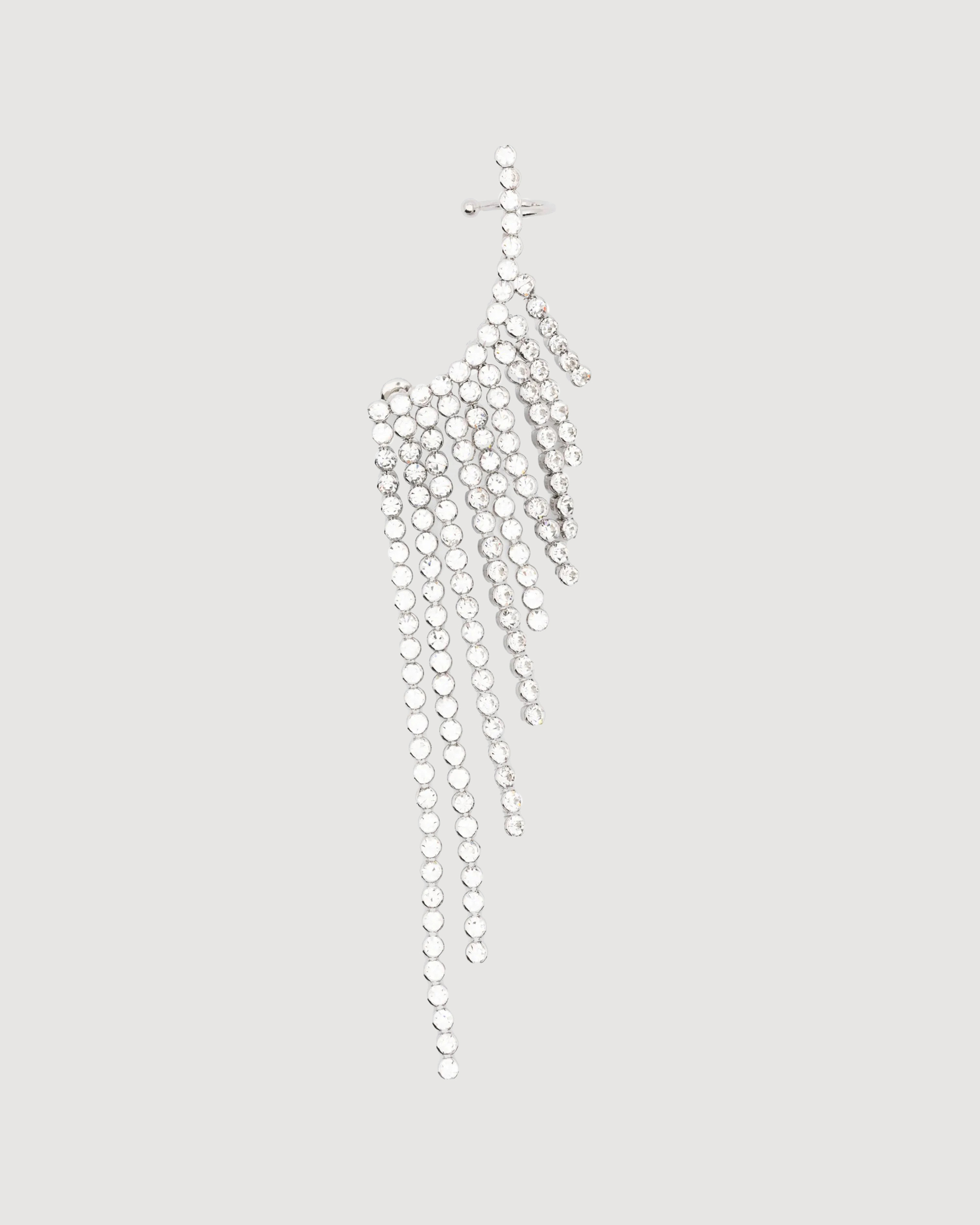 Crystal-embellished earrings